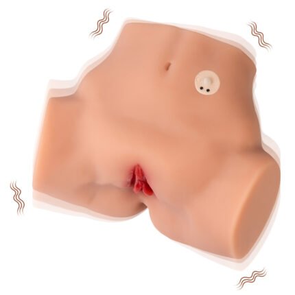 Tracy Vibrating TPR Sex Torso Butt “Tanned"