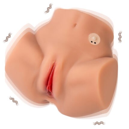 Vicky Vibrating TPR Sex Torso Butt “Tanned”