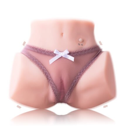 Vicky Vibrating TPR Sex Torso Butt