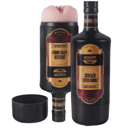 NUMBER9 Realistic Liquor Bottle Design Adult Masturbator