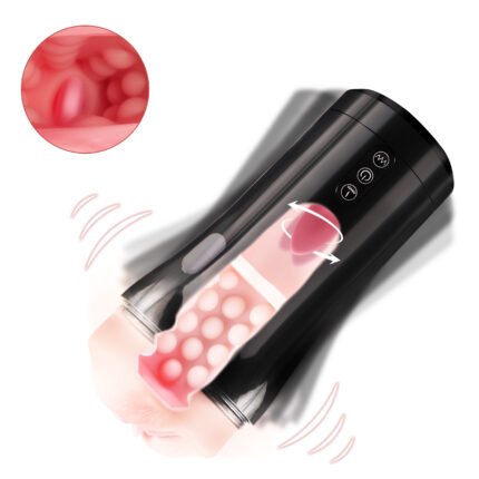 LuxeWave Dual Stimulation Vibrator - Realistic Tongue Licking & 10X Vibration Tech