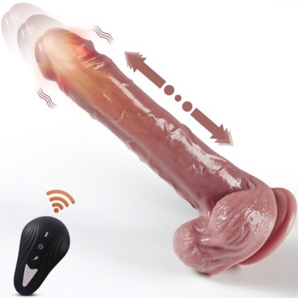 Harriet Thrusting & Vibrating Realistic Dildo – Ultra-Realistic Pleasure, Engineered for Intensity